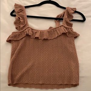 Zara Knitted Crop Top